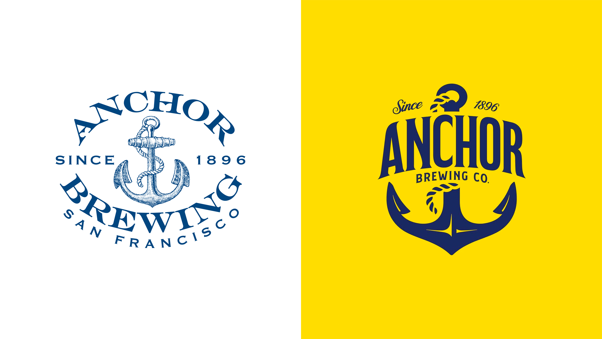 Brand New: New Logo and Packaging for Anchor Brewing by R/GA