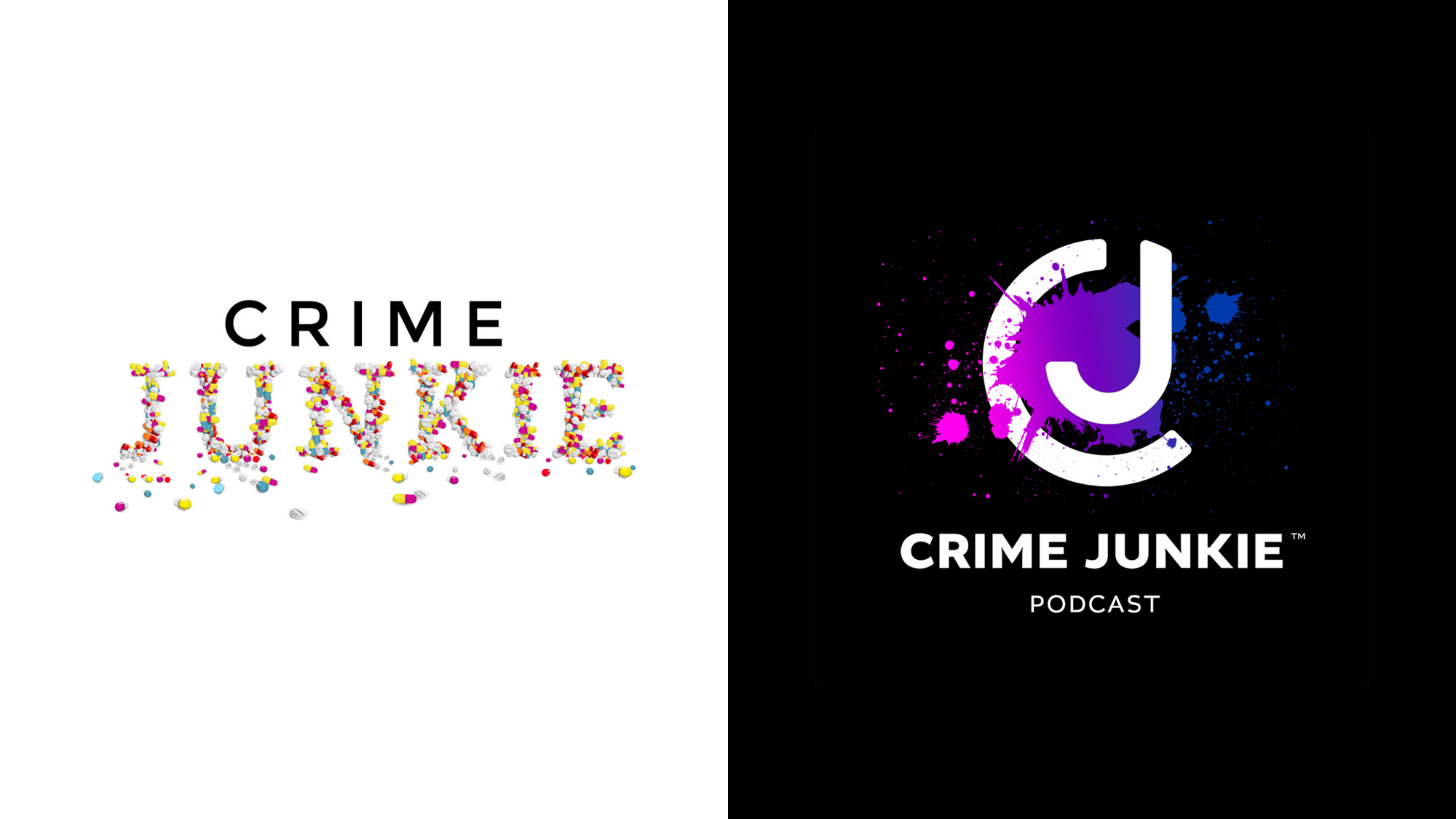 Brand New: New Logo for Crime Junkie Podcast