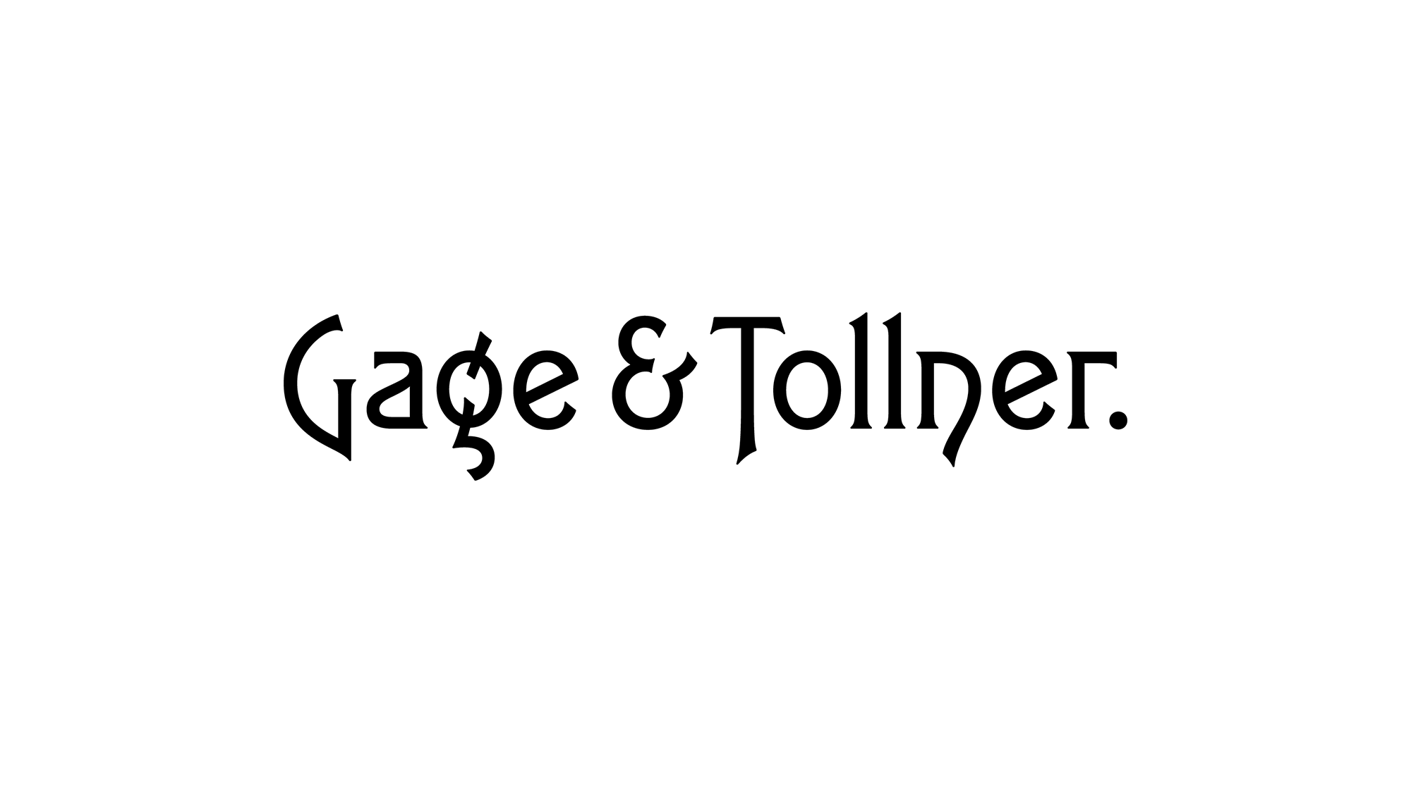 New Logo and Identity for Gage & Tollner by Order