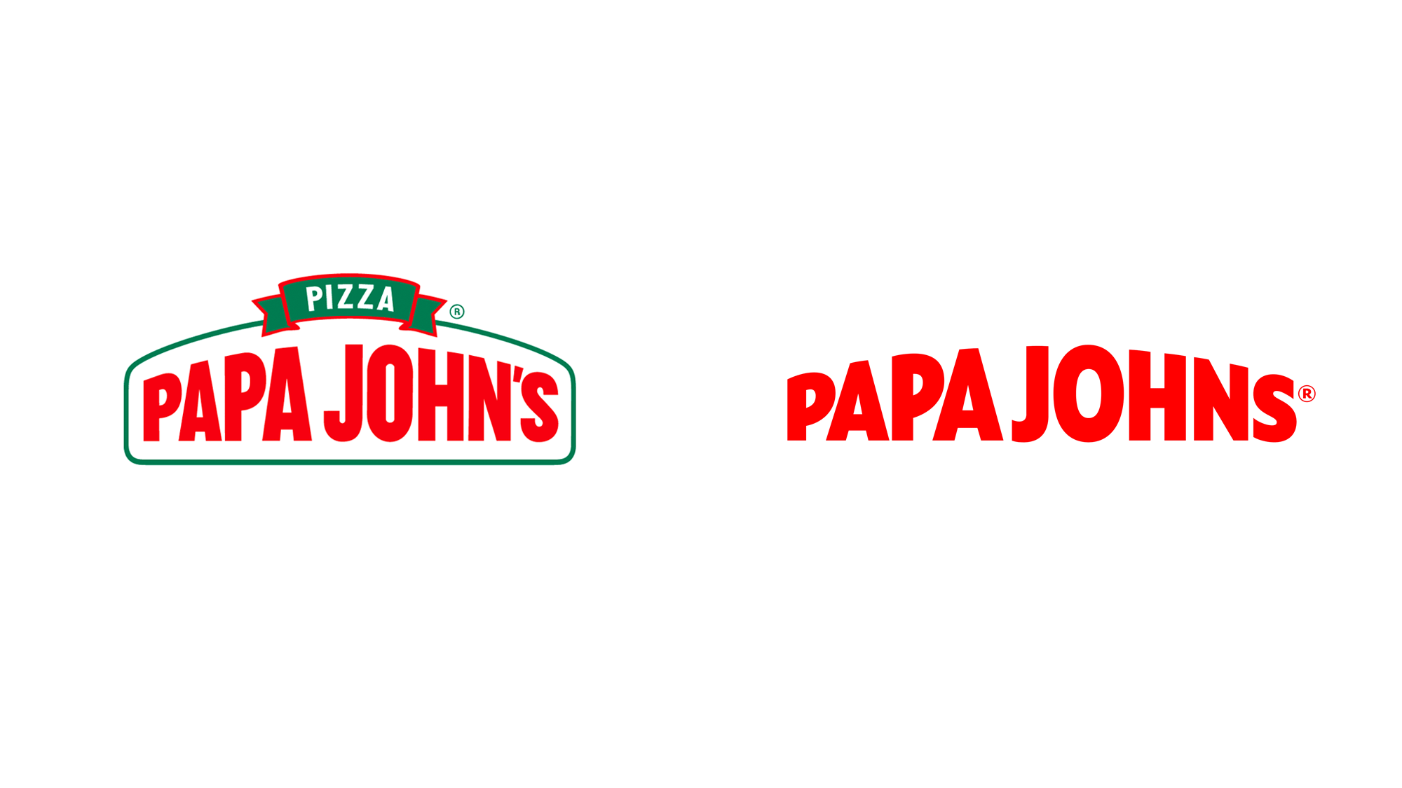 New Logo and Identity for Papa Johns by Mathews Hale Design and forpeople