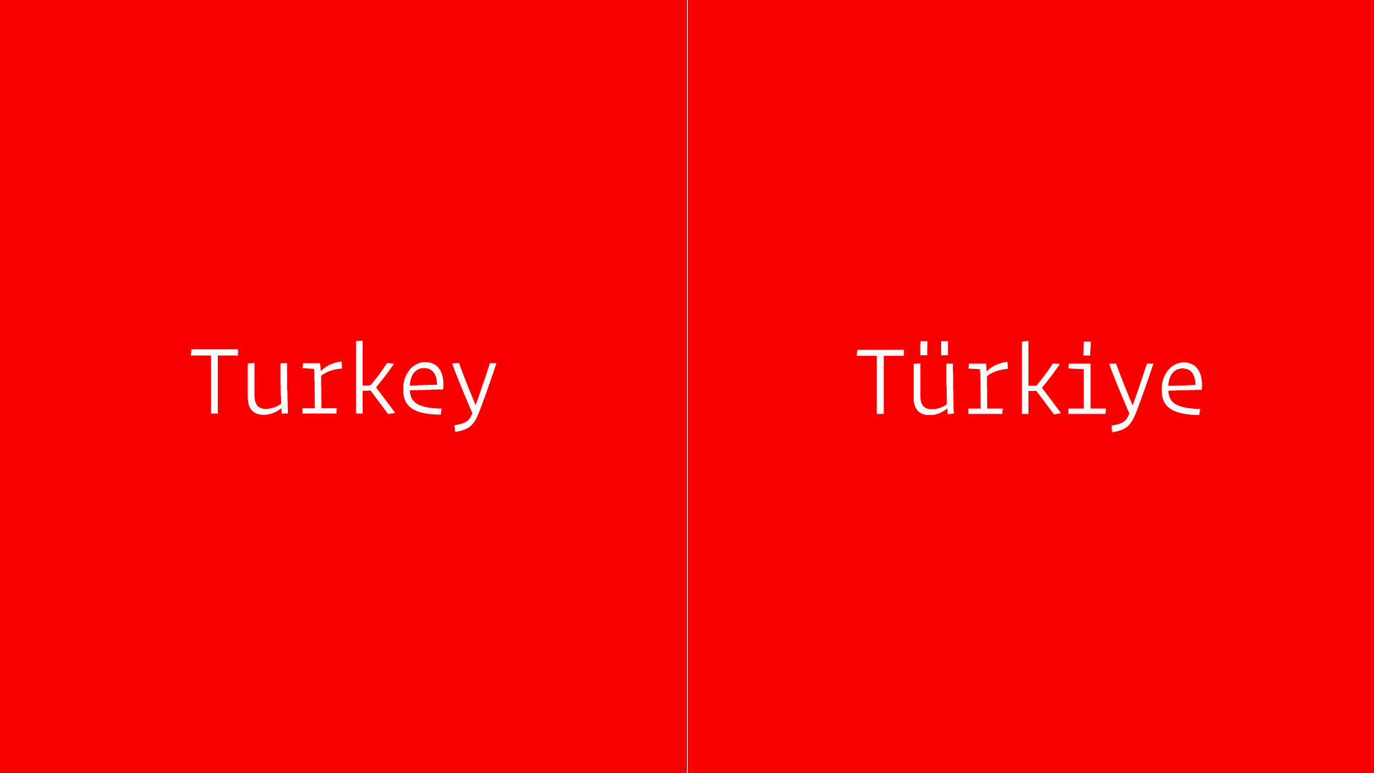 The Country Formerly known as Turkey