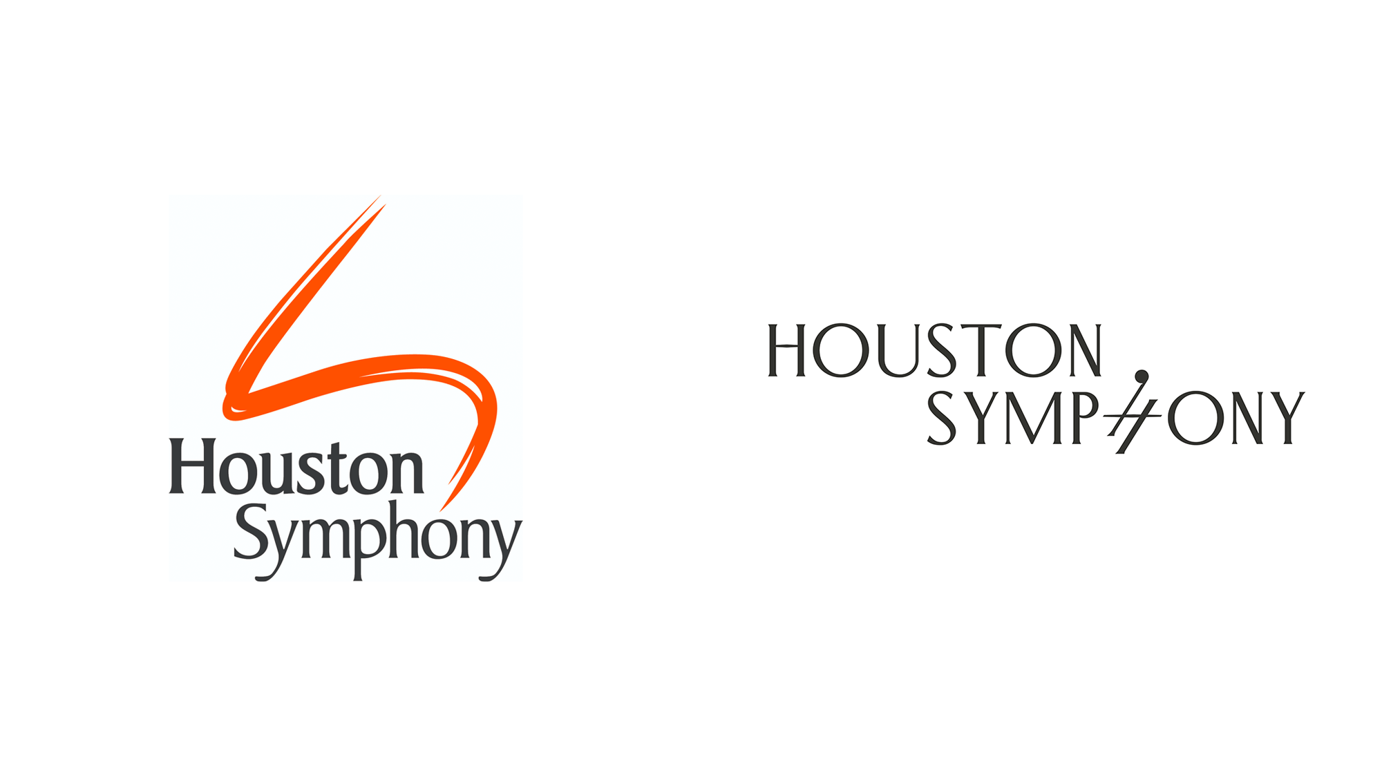 Brand New New Logo and Identity for Houston Symphony by FÖDA