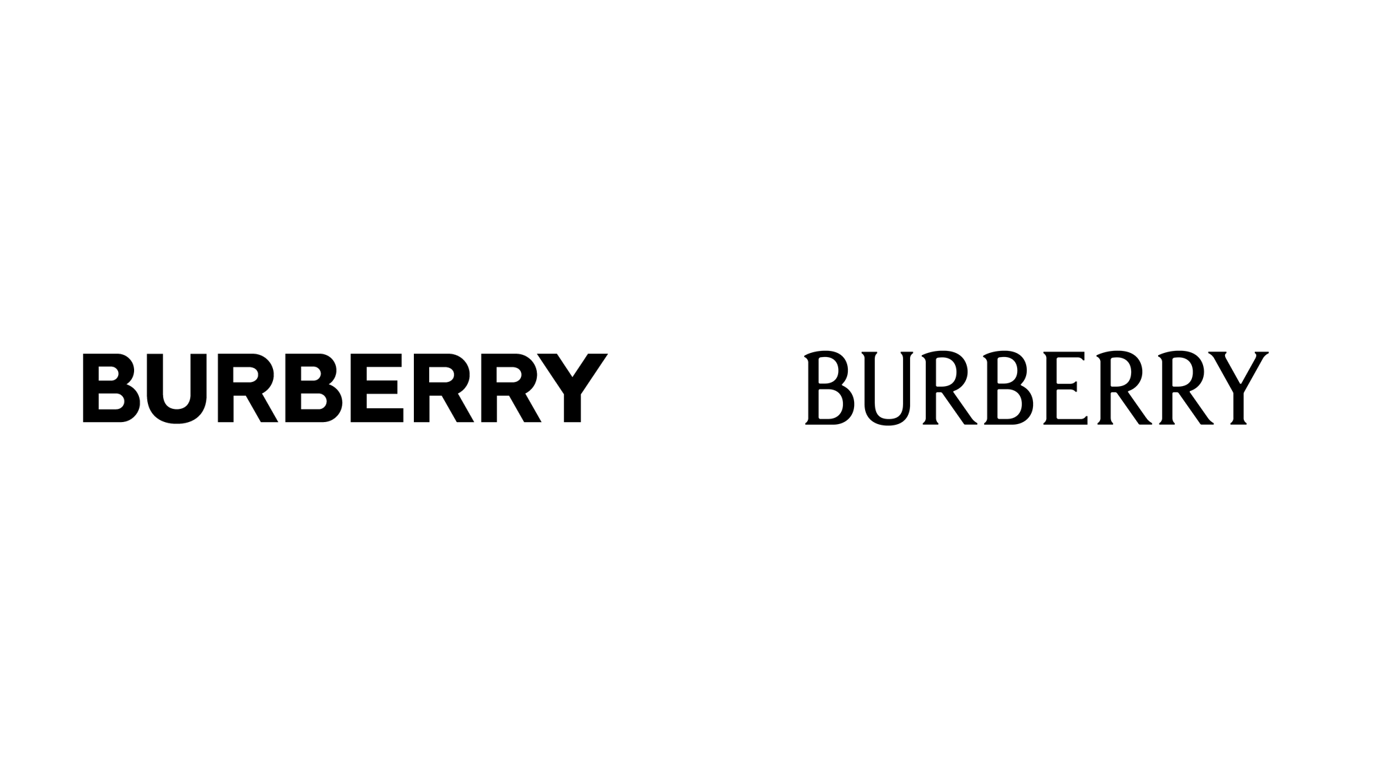 Brand New: New Logo for Burberry