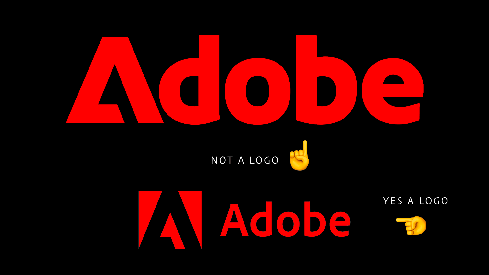 This Adobe Logo is not an Adobe Logo