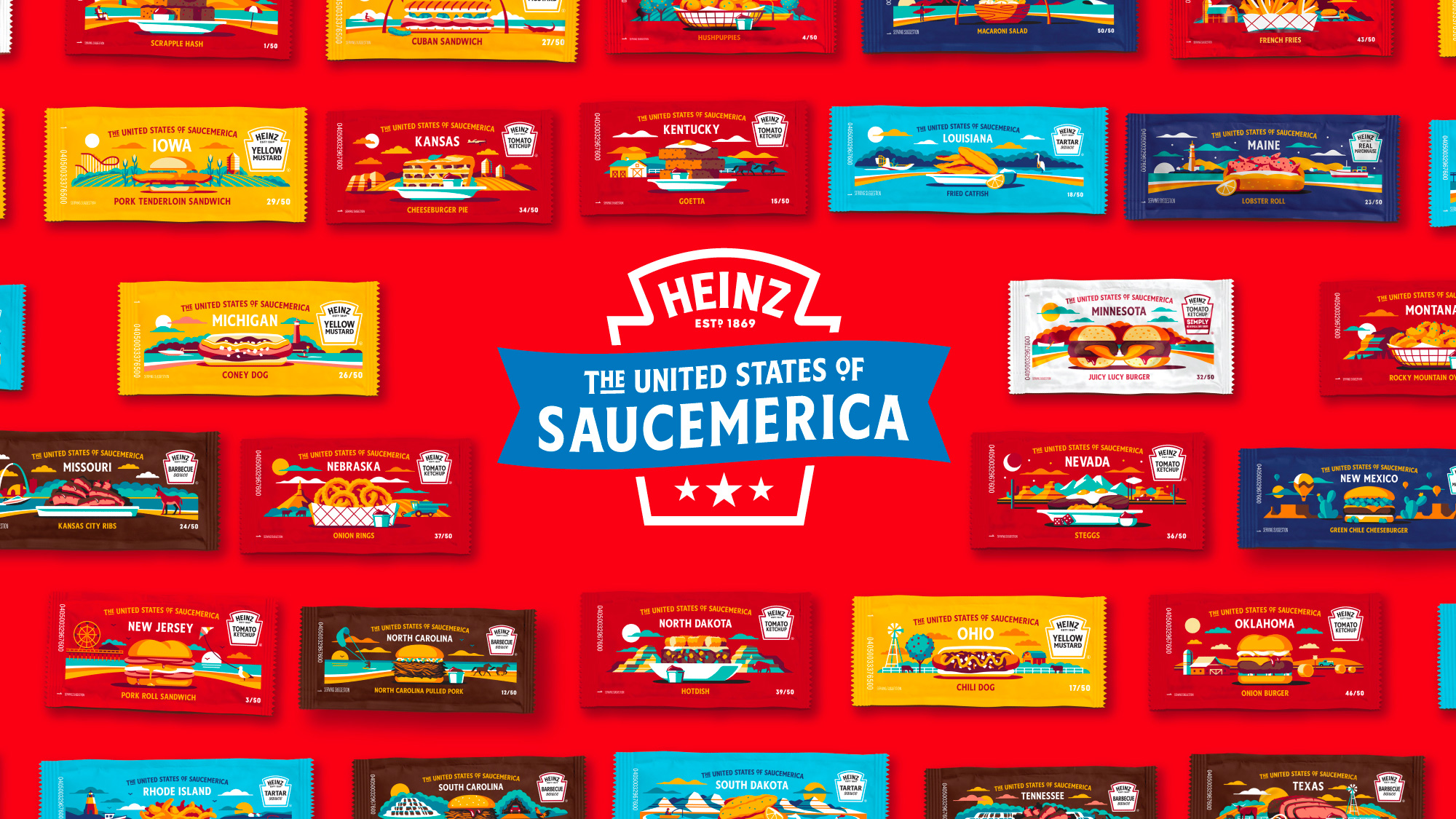 Heinz’s “Sauceamerica” Packets
