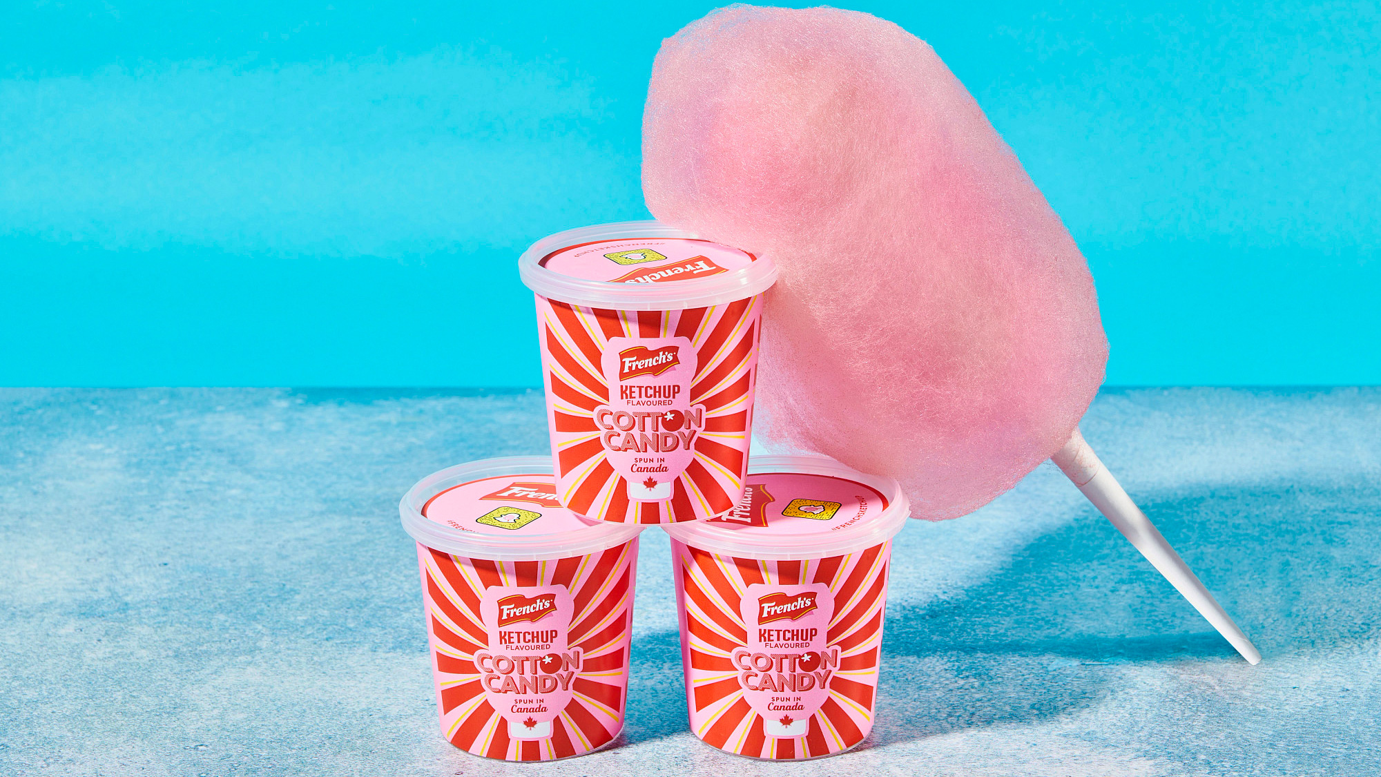 Ketchup-infused Cotton Candy is Here!
