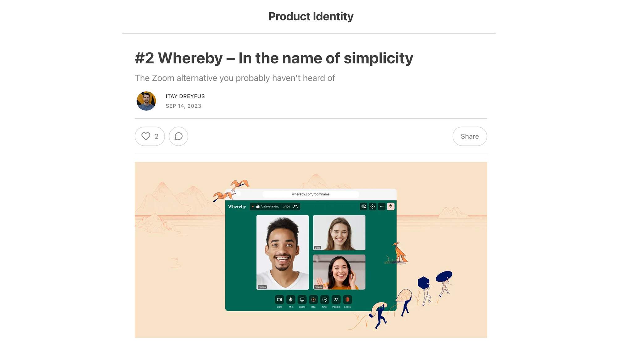 On Product Identity