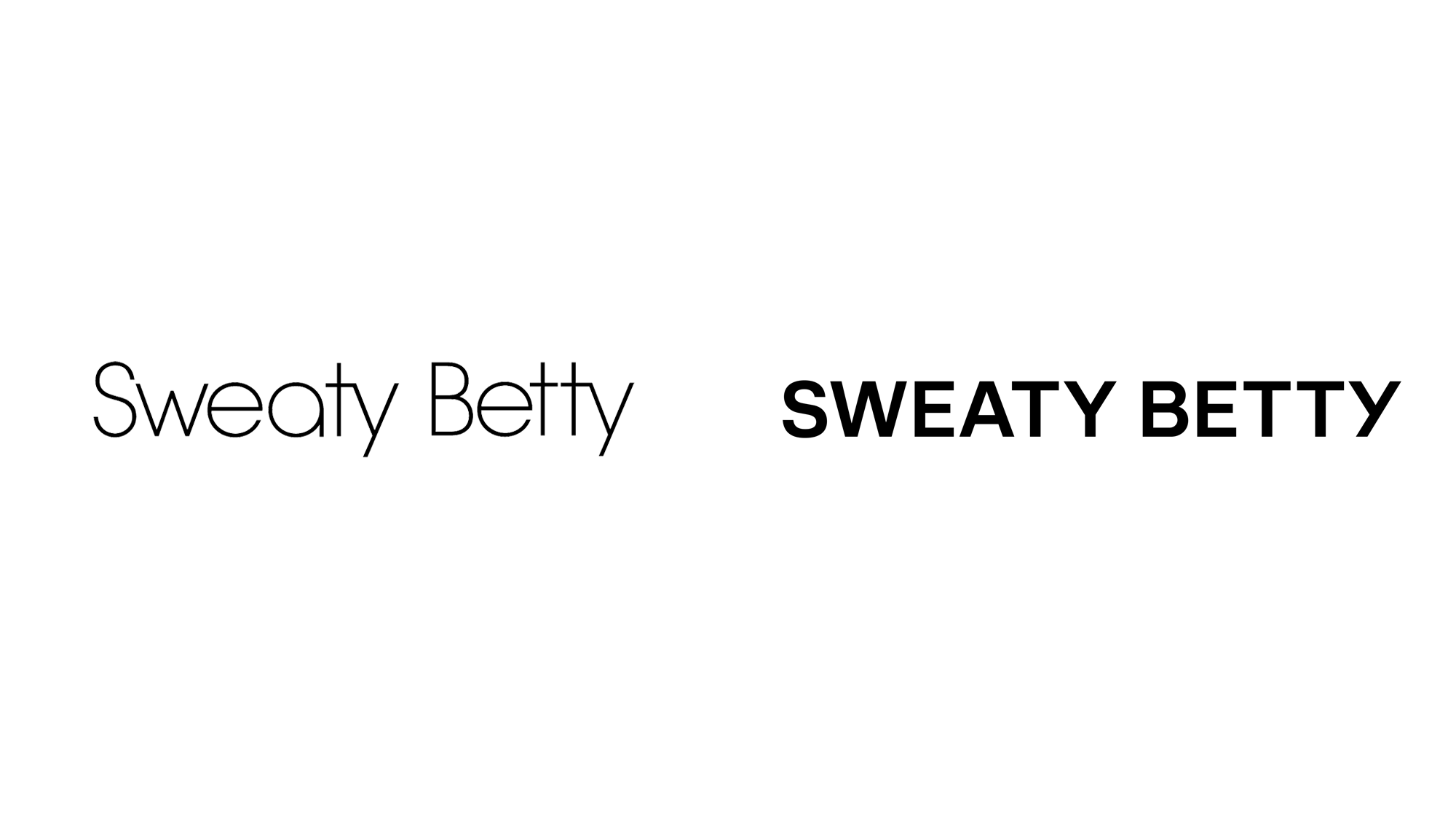 Brand New: New Logo for Sweaty Betty by F37® Studio