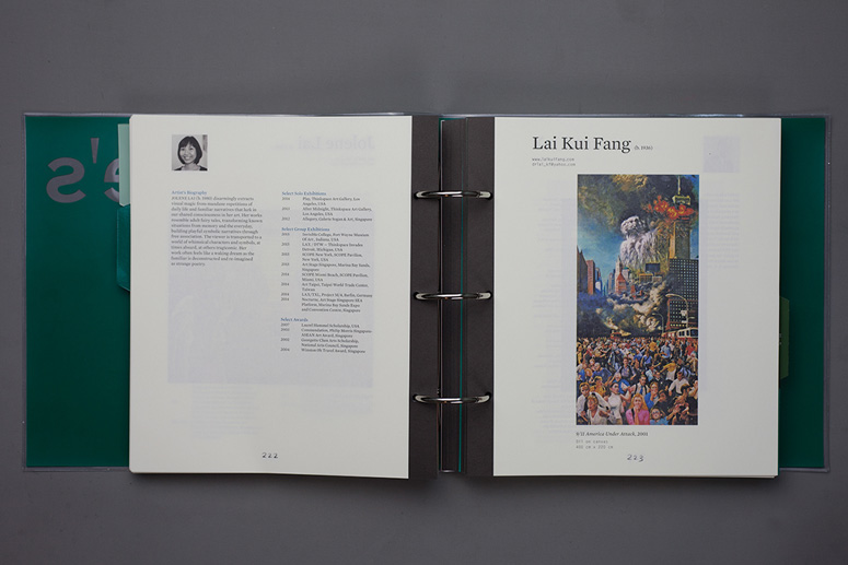 Singapore's Visual Artists Book by Do Not Design