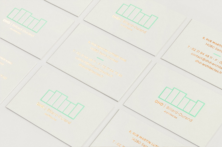 DHD Architectes Business Cards by Murmure
