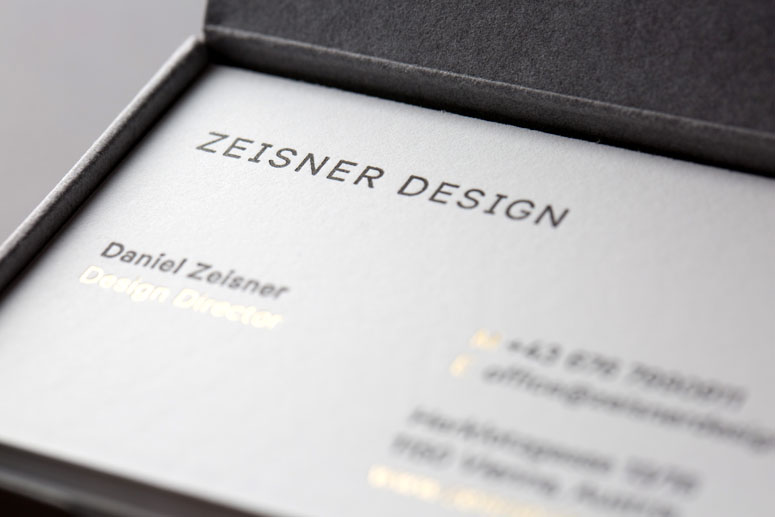 Zeisner Design Business Cards