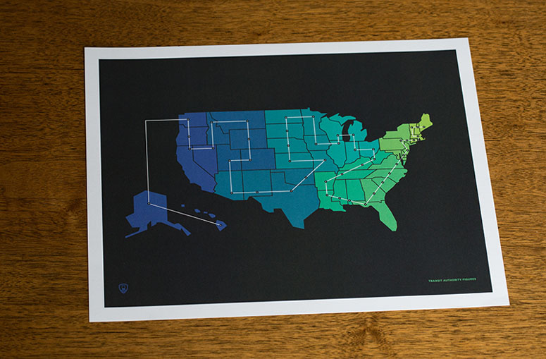 United States Schematic Maps