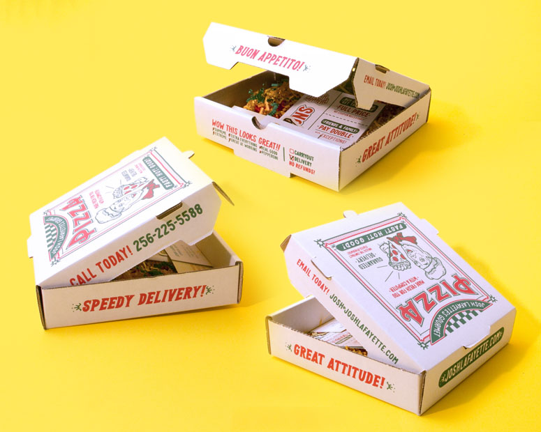 Pizza Box Promo Mailer