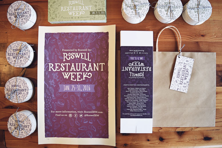 Roswell Restaurant Week Deliverables