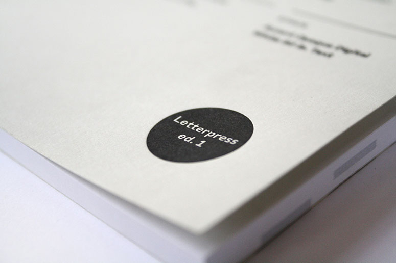 Print Prologue Notebooks -- First Edition