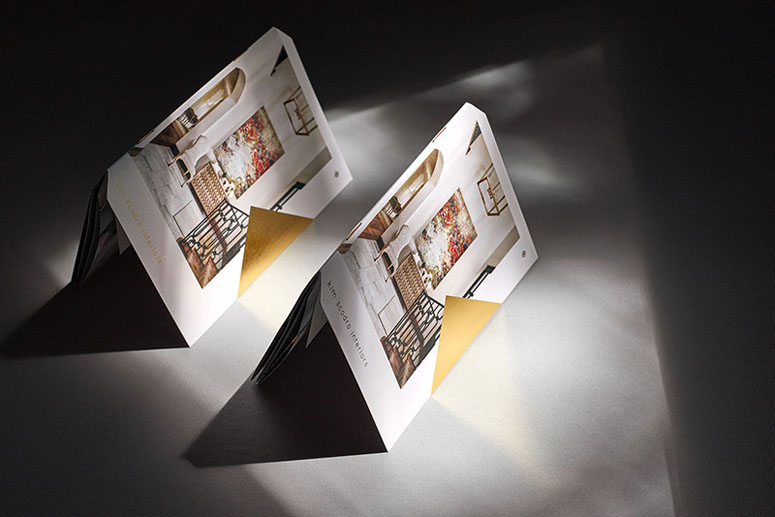 Kim Scodro Interiors Mini Brochure and Business Cards