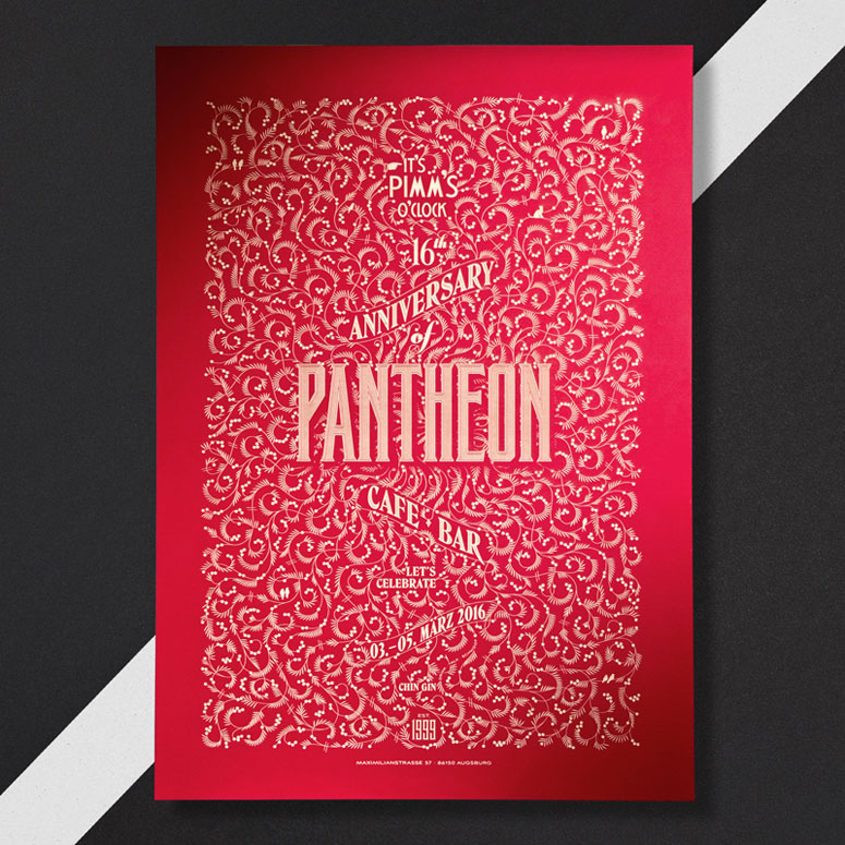 Pantheon Anniversary Poster II