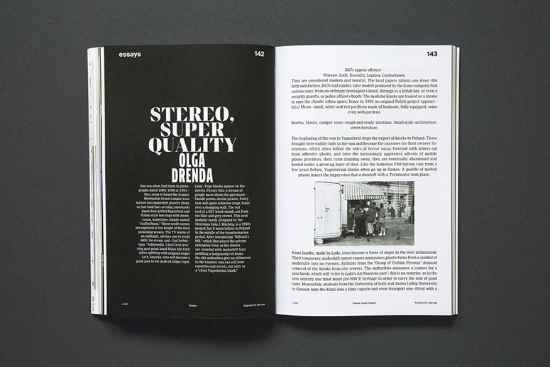 Slanted Magazine #28 -- Warsaw