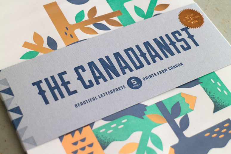 The Canadianist Issue 2: Beautiful Letterpress Prints From Canada