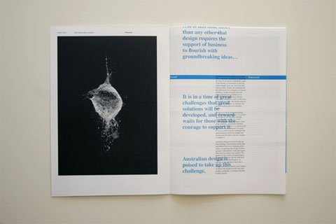Australian Graphic Design Association Sponsorship Brochure