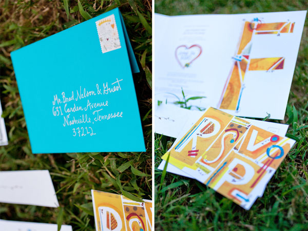 Amy and Forrest Wedding Stationery