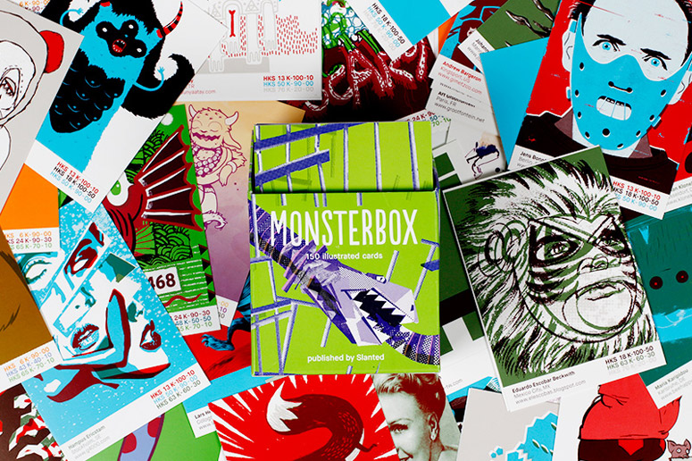 MONSTERBOX 150 Illustrated Monster Cards