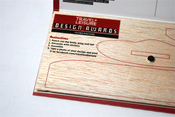 Travel Leisure Design Awards 2011 Mailer