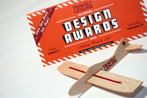 Travel Leisure Design Awards 2011 Mailer