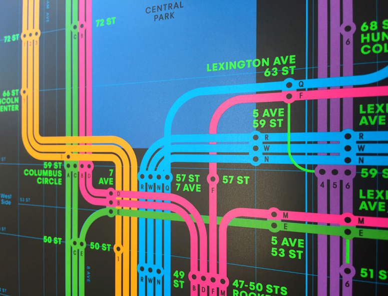 Wrong Color Subway Map