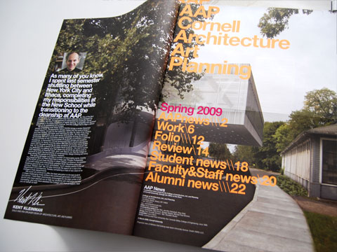 Cornell Architecture/Art/Planning Newsletter
