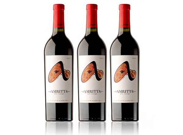 Amritta Wine Label