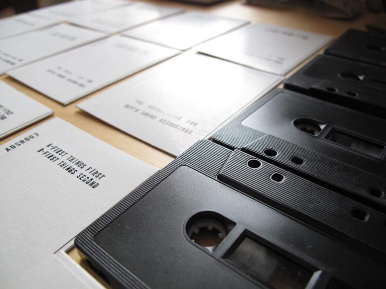 Antidröm Cassette Tape Packaging
