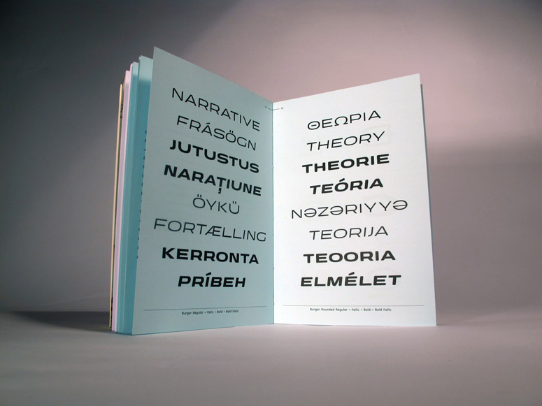 Atypical Type Foundry Specimens Book Vol.1