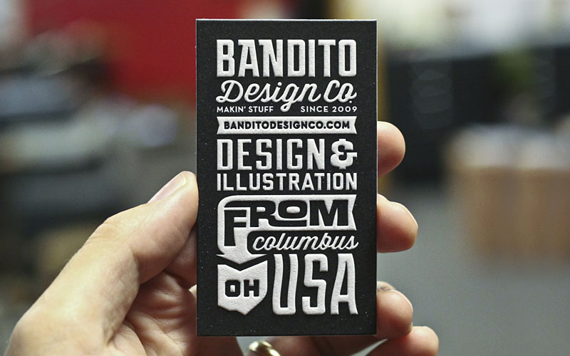 Bandito Design Co. Business Card