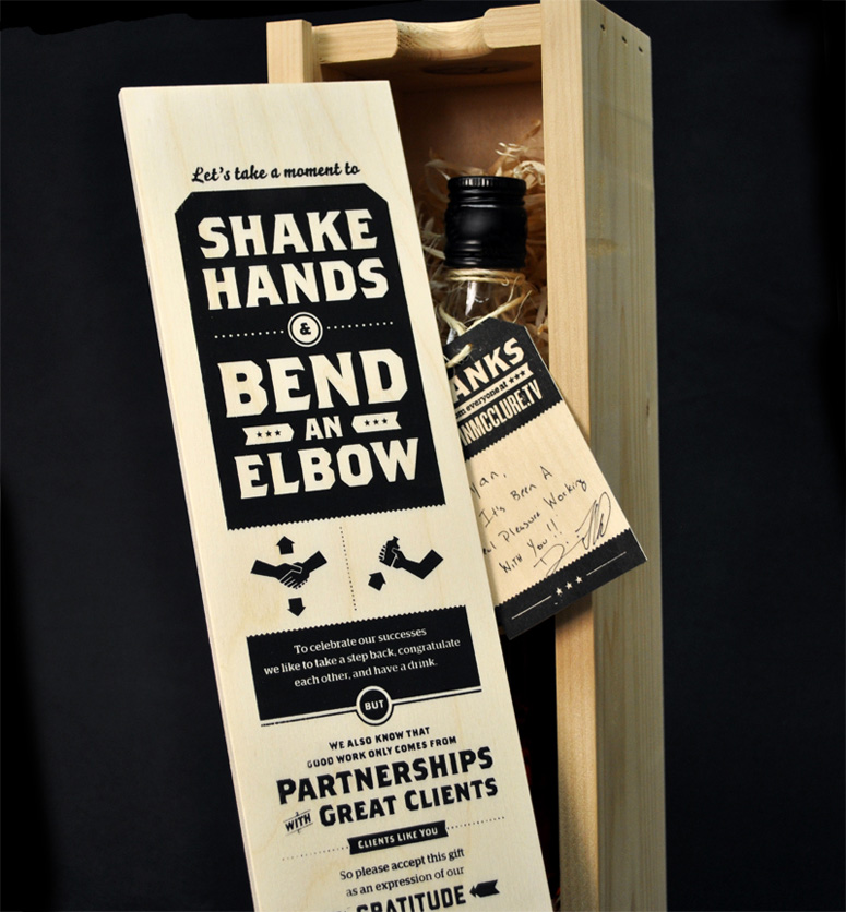 Shake Hands & Bend an Elbow