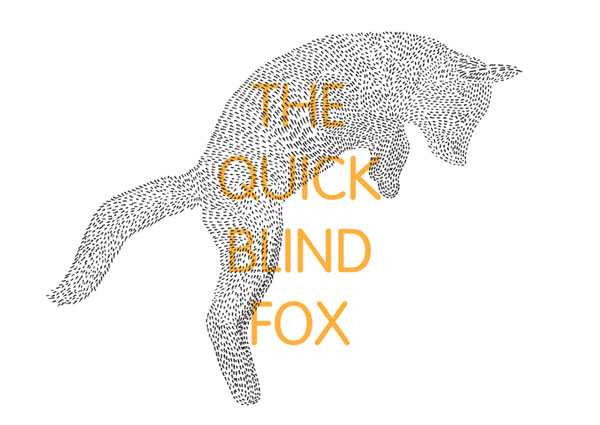 The Quick Blind Fox Poster
