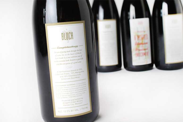 Bloch Wine Indentity Materials