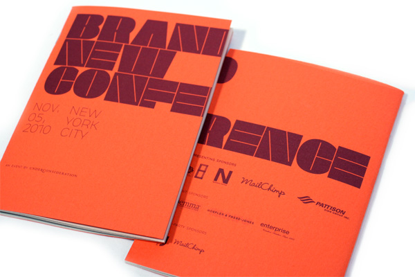 Brand New Conference Materials