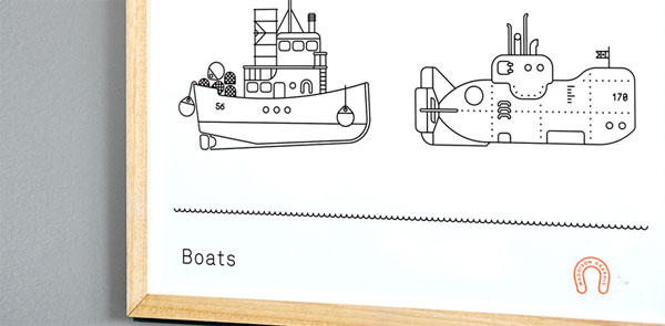 Boats Poster