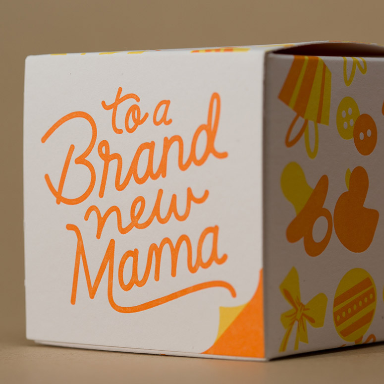 Brand New Mama Gift Box & Onesie