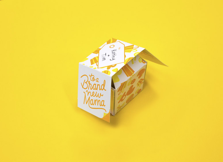 Brand New Mama Gift Box & Onesie