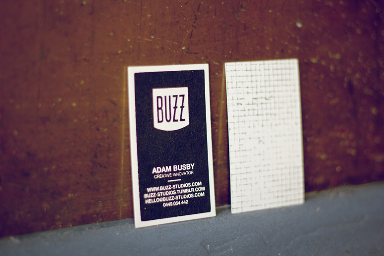 Buzz Studios Business Cards
