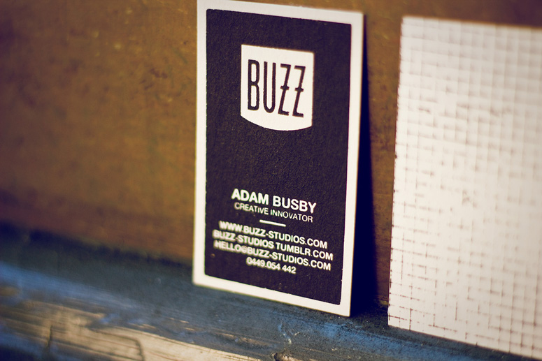 Buzz Studios Business Cards