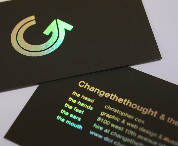 Changethethought Business Card