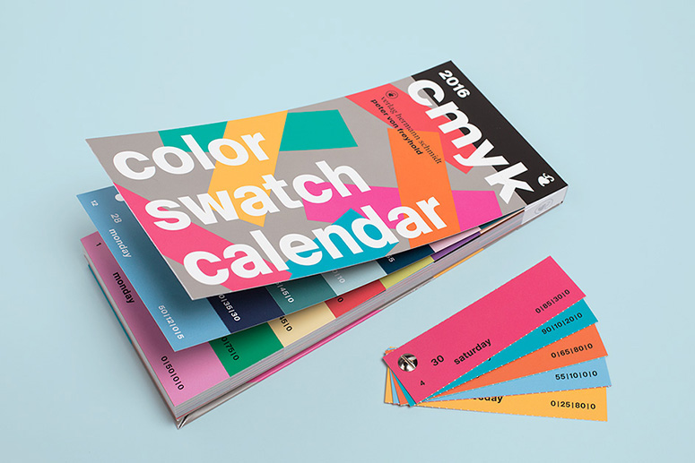 2016 Color Swatch Calendar
