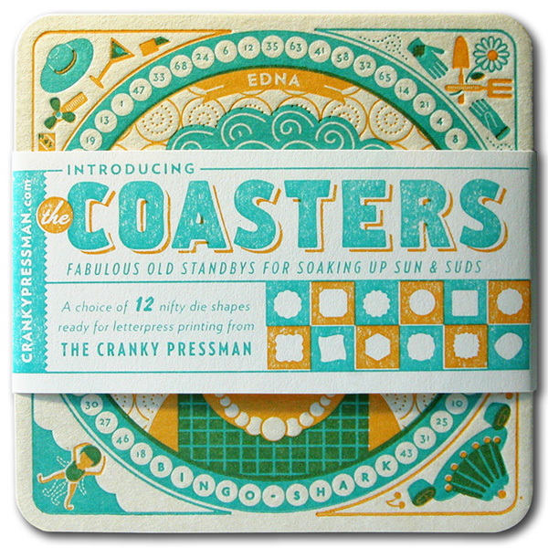 Cranky Pressman Coasters