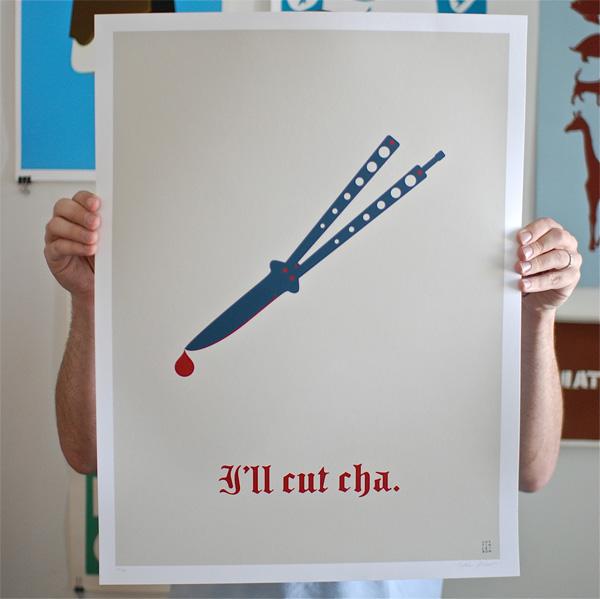 I'll Cut Cha Poster
