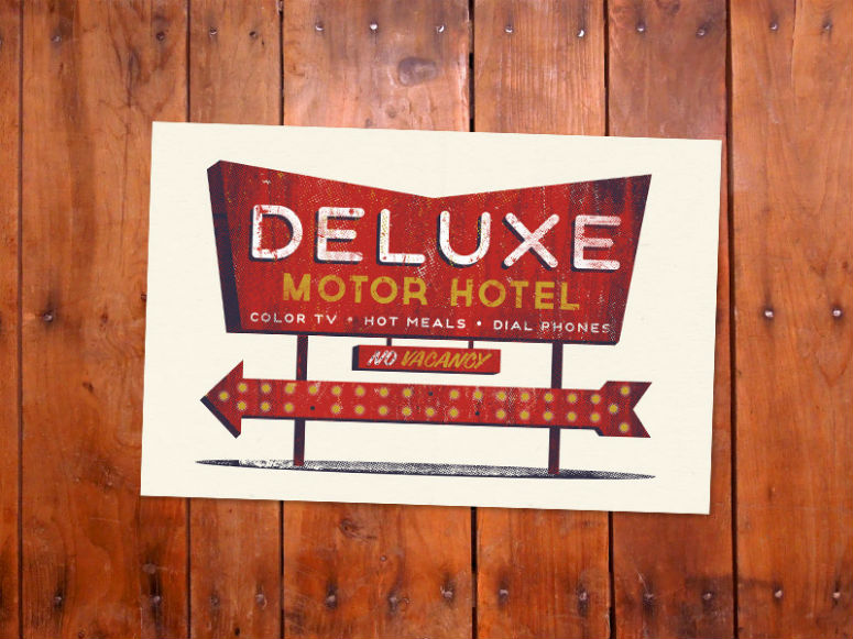 Deluxe Motor Hotel Poster