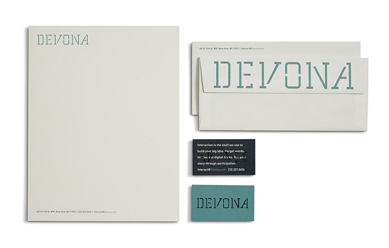 Devona Identity and Stationery