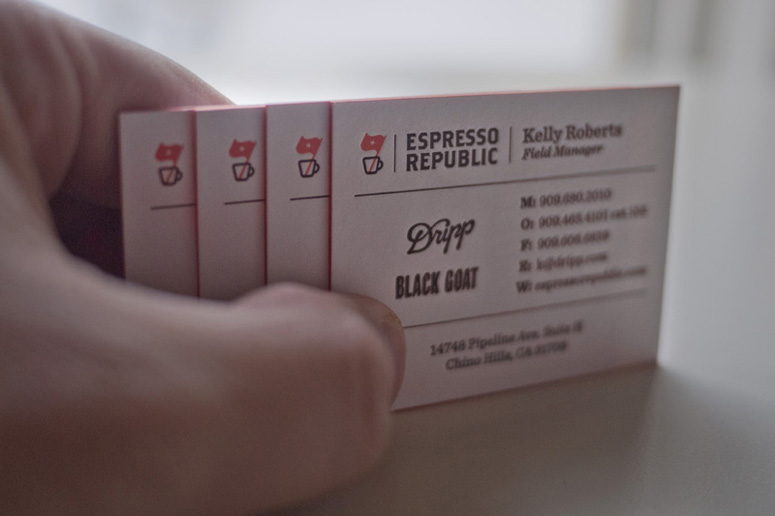 Espresso Republic Business Cards